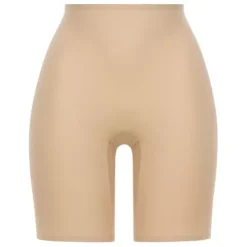 Soft Stretch Shorts Med Langt Ben, Nude