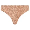 Soft Stretch String, Neutral Leopard