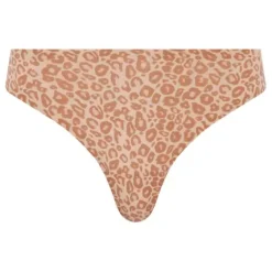 Soft Stretch String, Neutral Leopard
