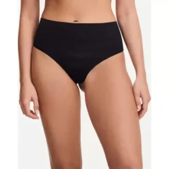 Soft Stretch String Stribet, Sort
