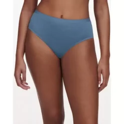 Soft Stretch String Stribet, Jeans Blue