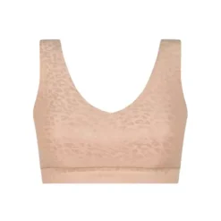 Soft Stretch Top, Glimmer Leopard Print