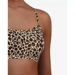 Soft Stretch Top, Leopard Print