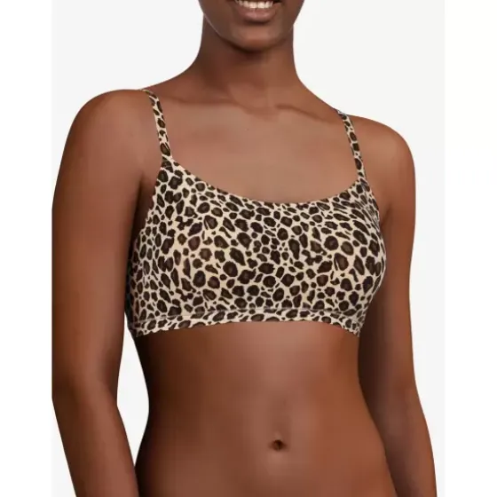Soft Stretch Top, Leopard Print