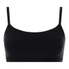 Soft Stretch Top med blonde, Sort
