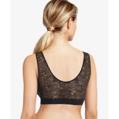 Soft Stretch Top Med Blonde, Sort