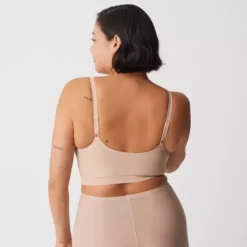 Soft Stretch Top Padded, Nude