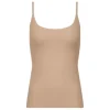 Soft Stretch Top Smal Strop, Nude