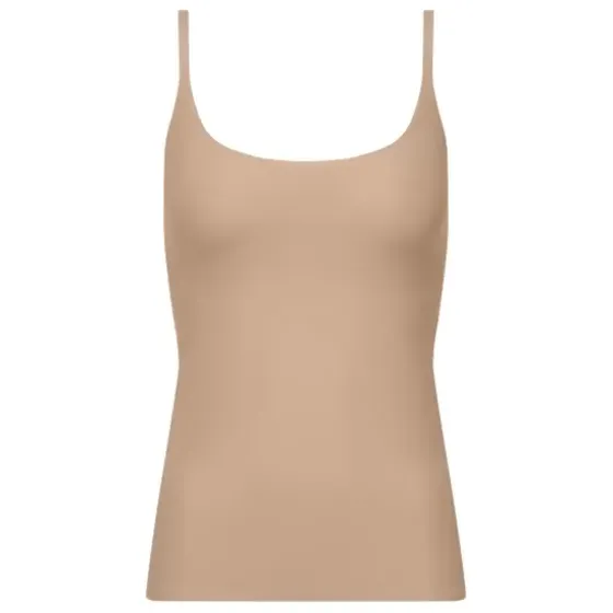 Soft Stretch Top Smal Strop, Nude