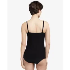 Soft Stretch Top Smal Strop, Black