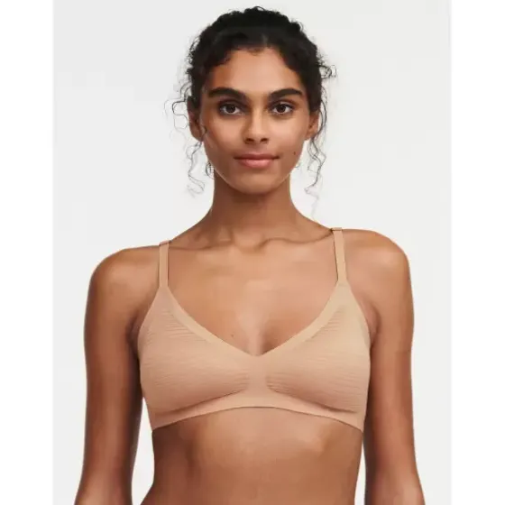 Soft Stretch Top Stribet, Sirocco