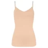 Spaghetti Top Padded, Beige