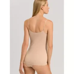Spaghetti Top Padded, Beige