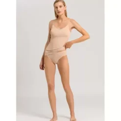 Spaghetti Top Padded, Beige