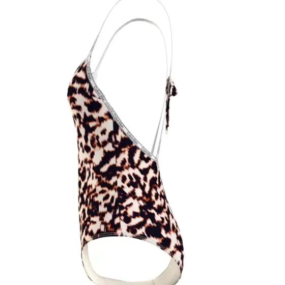 Square Neck One Piece, Animal