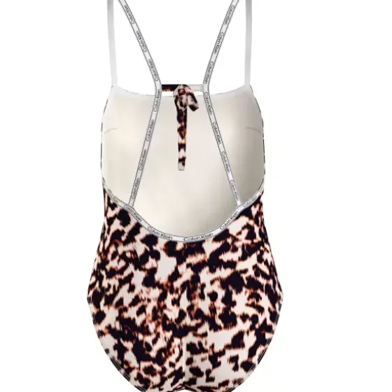 Square Neck One Piece, Animal