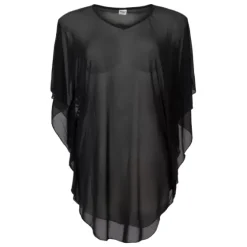 Strand Poncho, Black