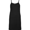 Strikket Silke, Smal Strop, Black