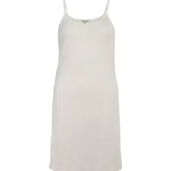 Strikket Silke, Smal Strop, Off White