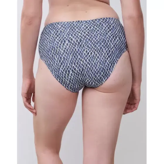 Tidra Bikini Maxi, Blue Reptile