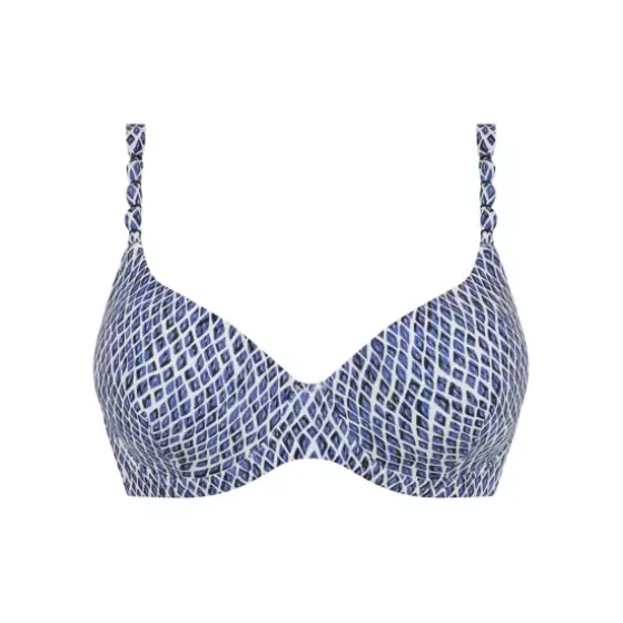 Tidra Bikinitop , Blue Reptile