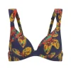 Triangle Bikini Top, Origin Blue