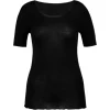 True Confidence Uld/Silke T-Shirt, Sort