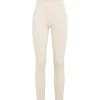 True Confidence Uld/Silke Leggings, Råhvid