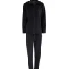 Velour Hjemmedragt, Black