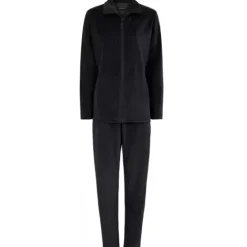 Velour Hjemmedragt, Black