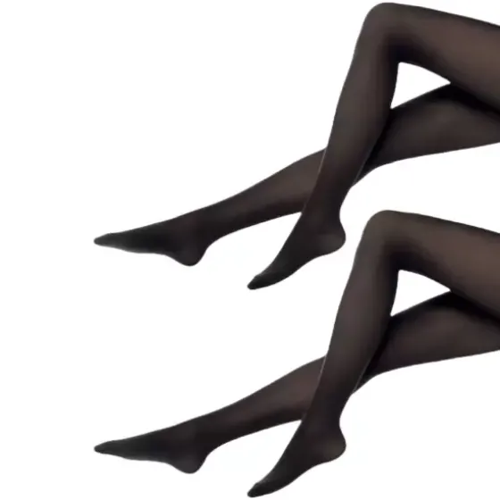 Velvet De Luxe 50Den Duo pack, Black