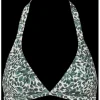 Venice Bikini Trekants Top, Deep Green