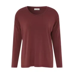 Yara Bluse, Mahogany