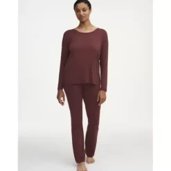 Yara Bluse, Mahogany