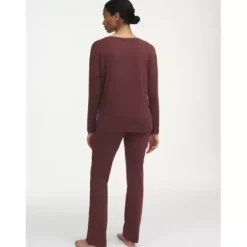 Yara Bluse, Mahogany
